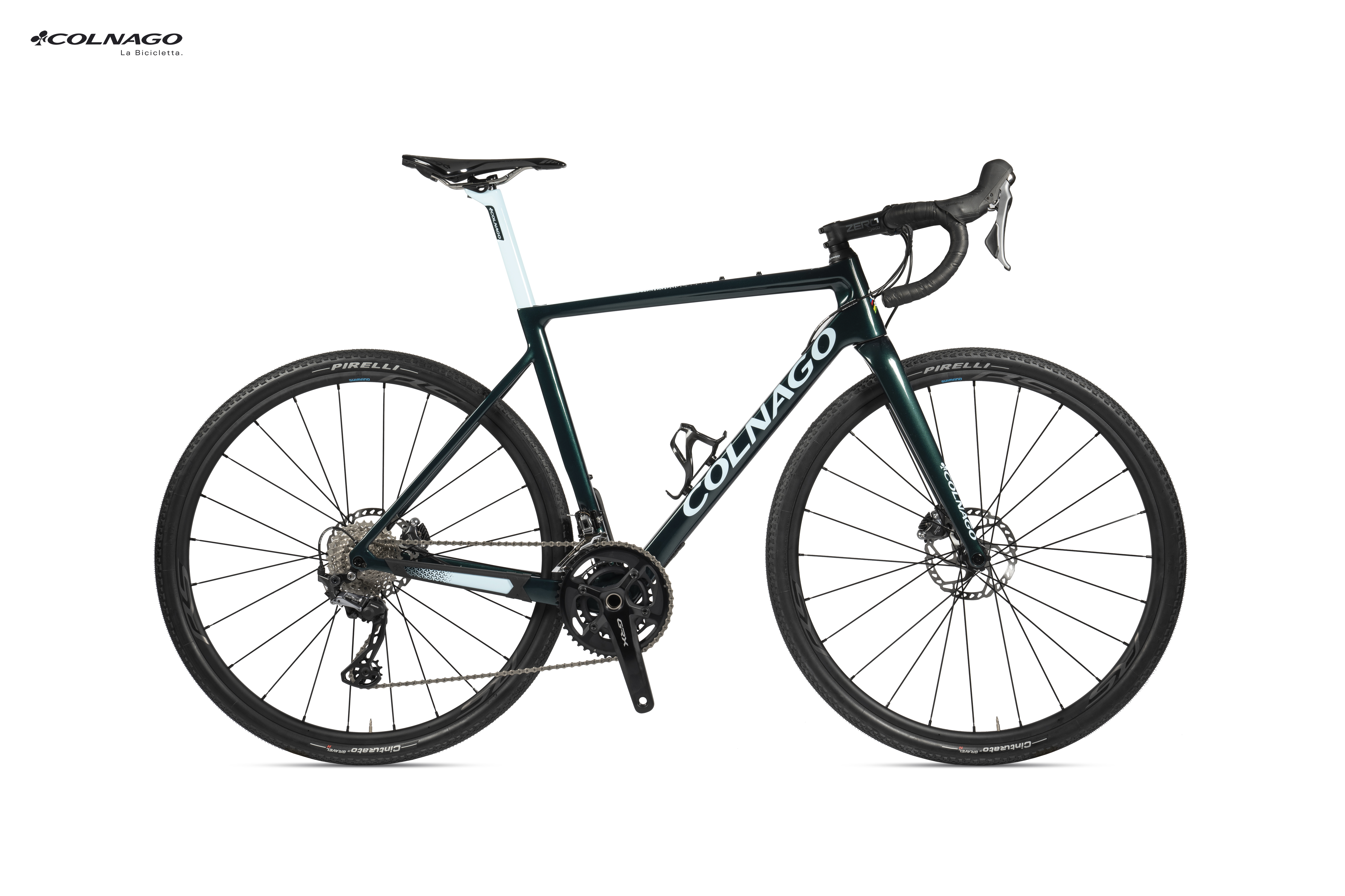 Colnago G3X - verde laterale